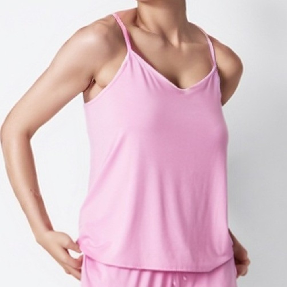 State of Day Women Camisole Thulian Pink XXL Modal‎ Racerback Sleepwear Top NWT